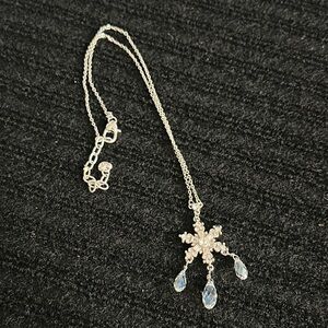 Retired Brighton Silver Necklace with Blue Accents